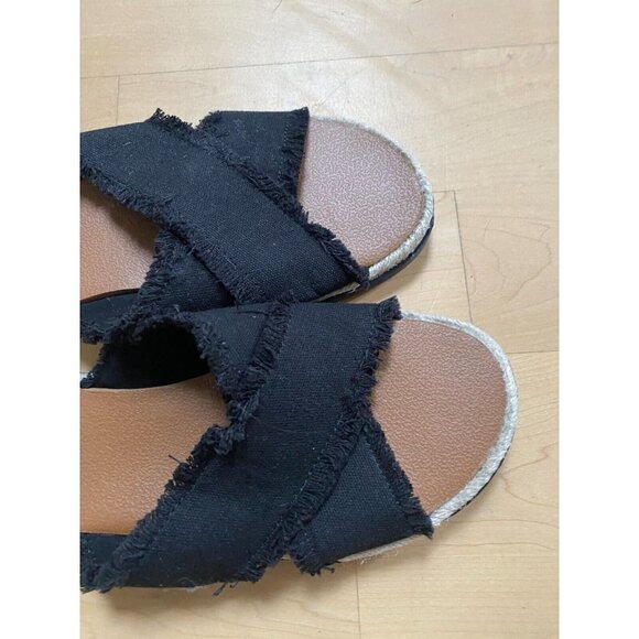 Caslon Women's black "Paxton" slide sandals sz 7 - Picture 3 of 7